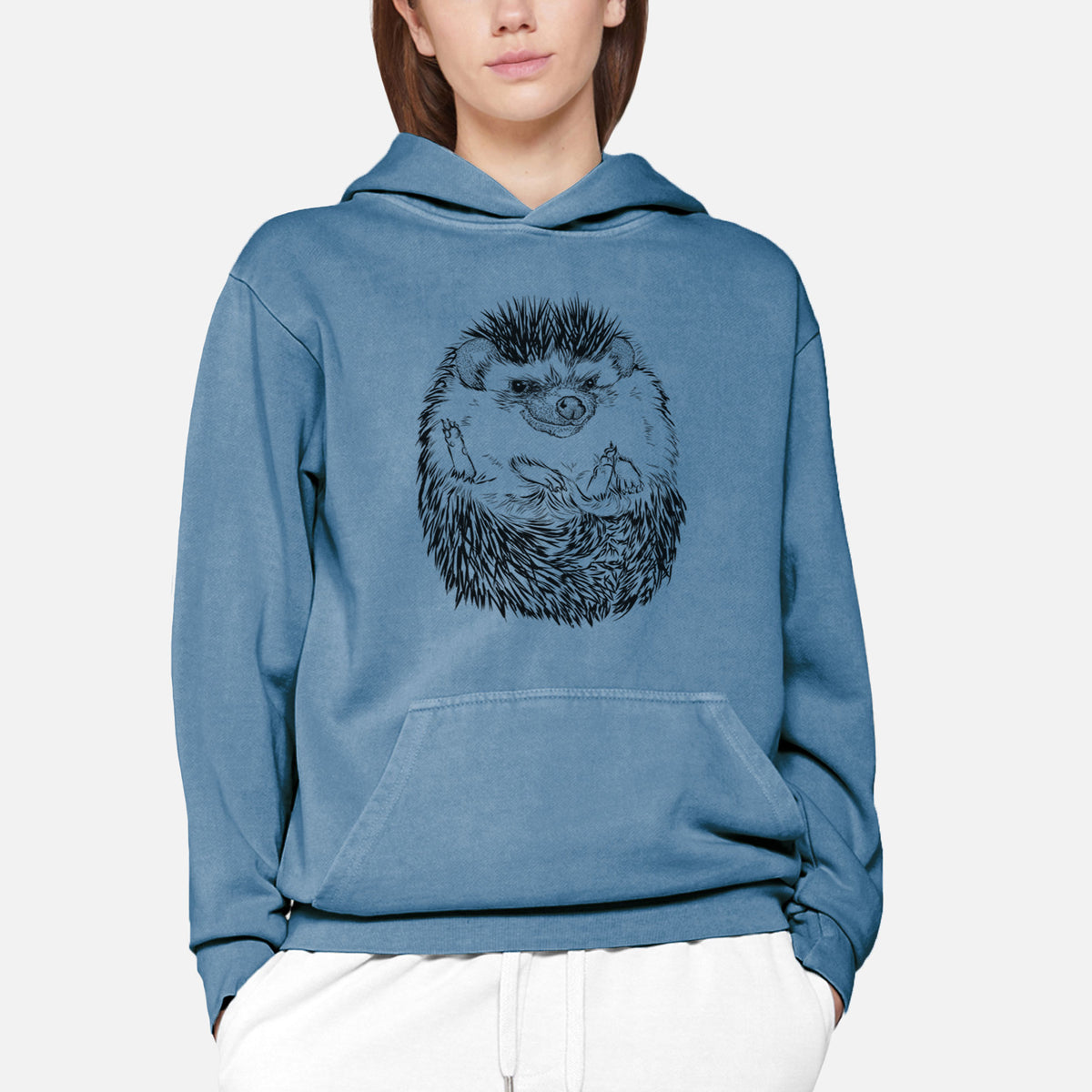 African Pygmy Hedgehog - Atelerix albiventris  - Urban Heavyweight Hoodie