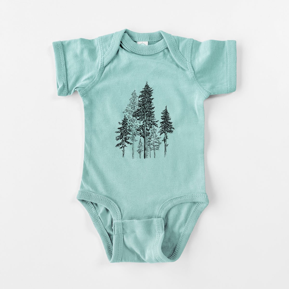 Hemlock Forest - Baby Fine Jersey Bodysuit