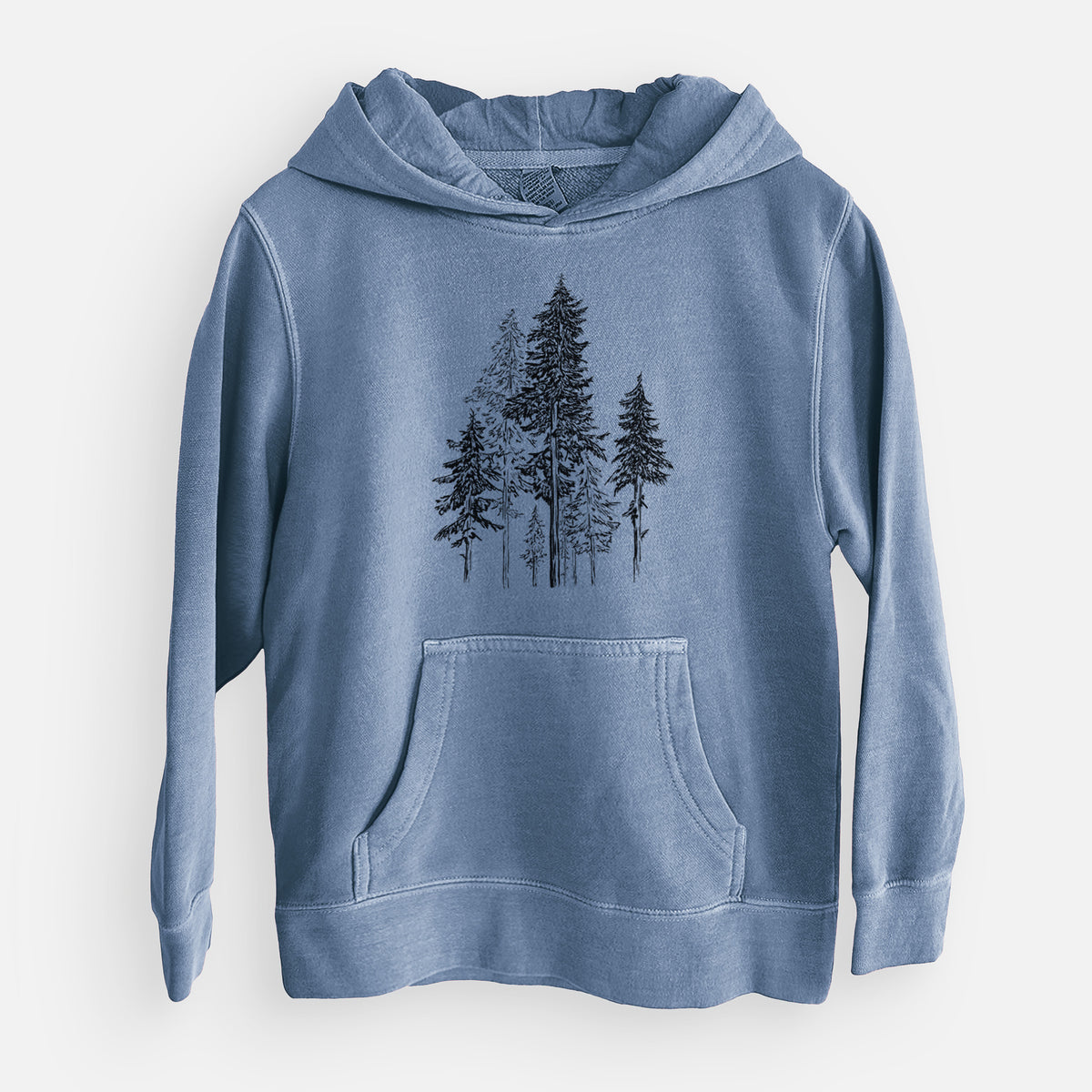 Hemlock Forest - Youth Pigment Dyed Hoodie