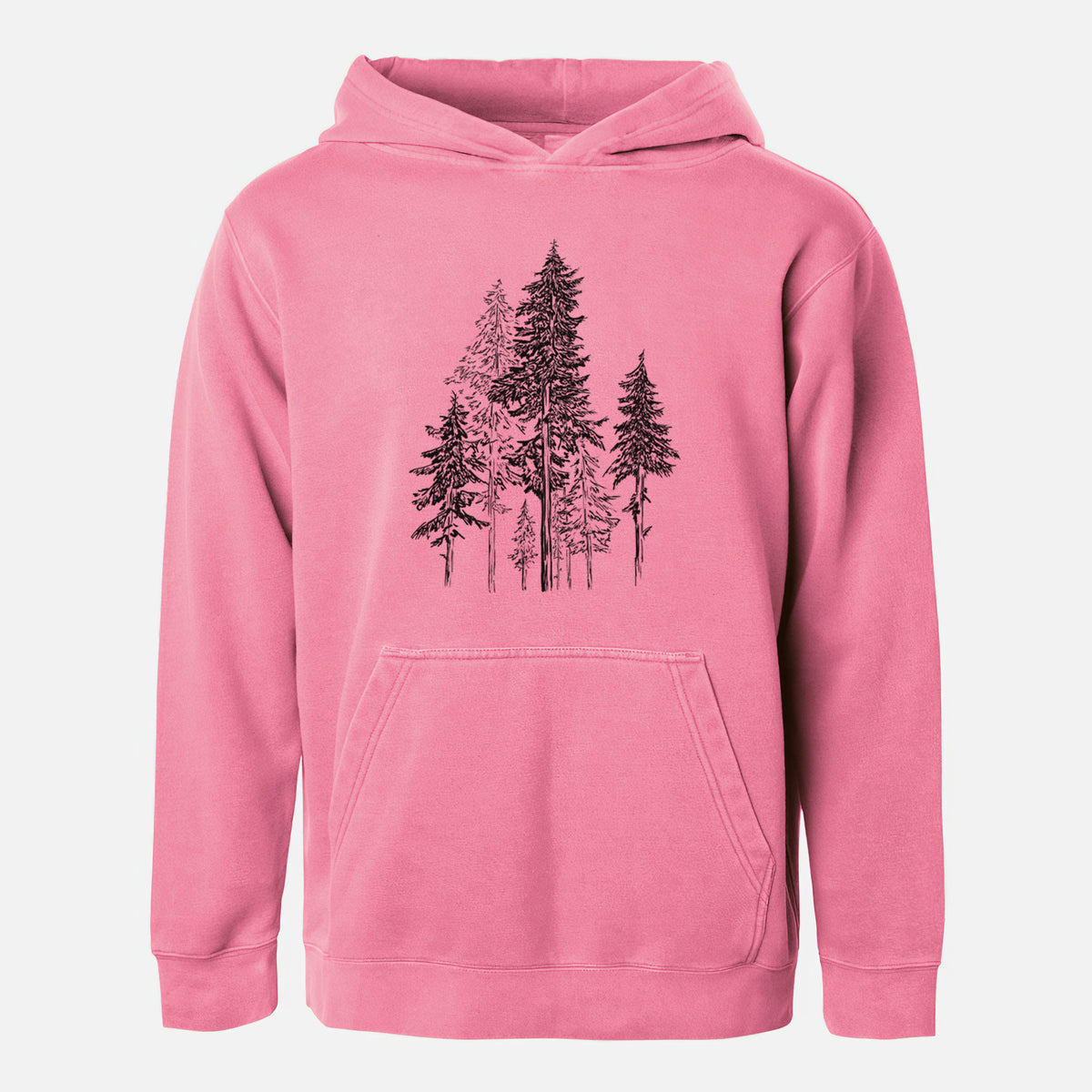 Hemlock Forest - Youth Pigment Dyed Hoodie