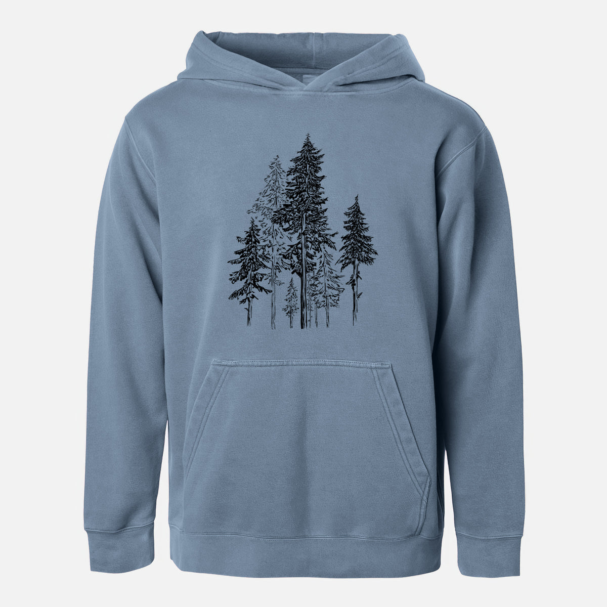 Hemlock Forest - Youth Pigment Dyed Hoodie