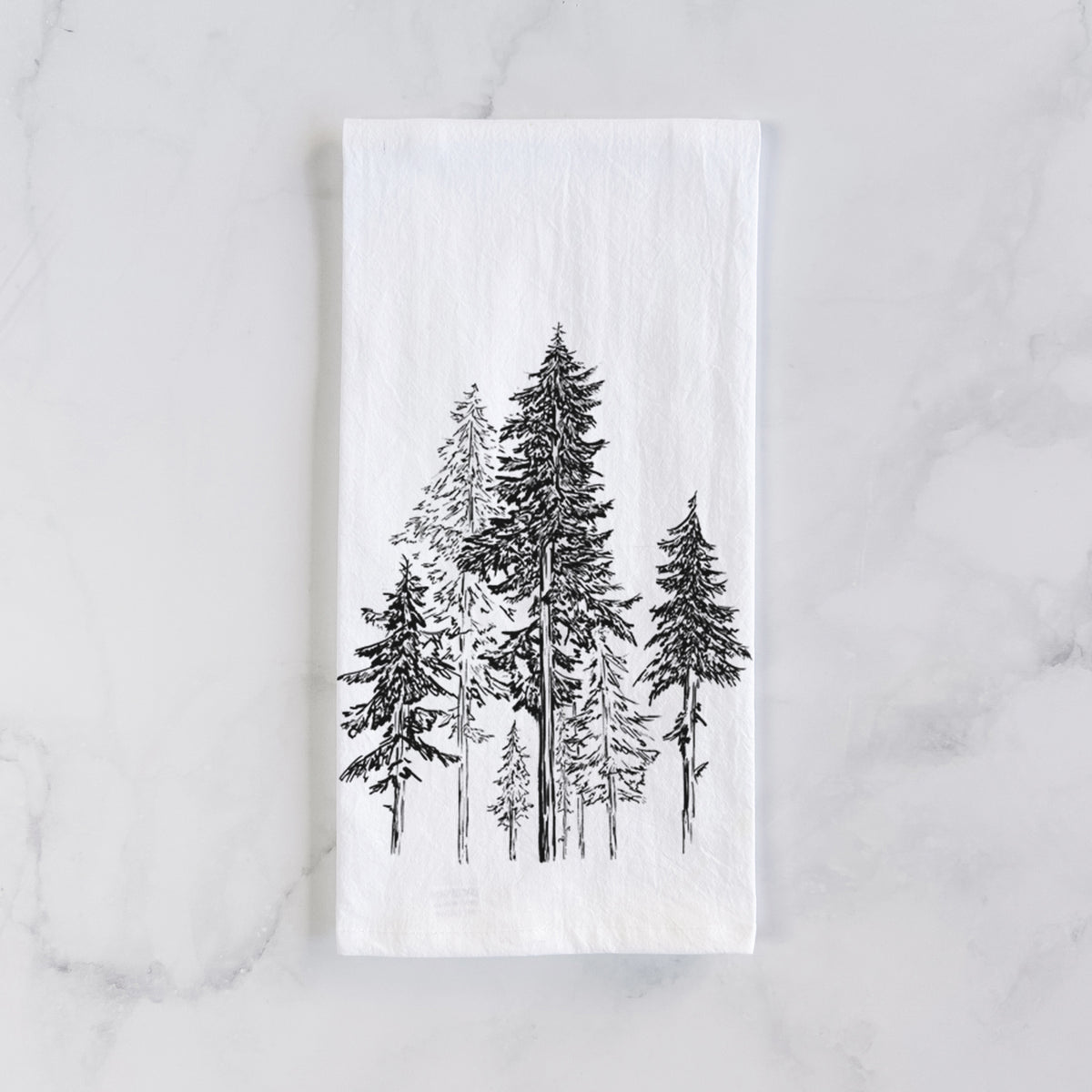 Hemlock Forest Tea Towel