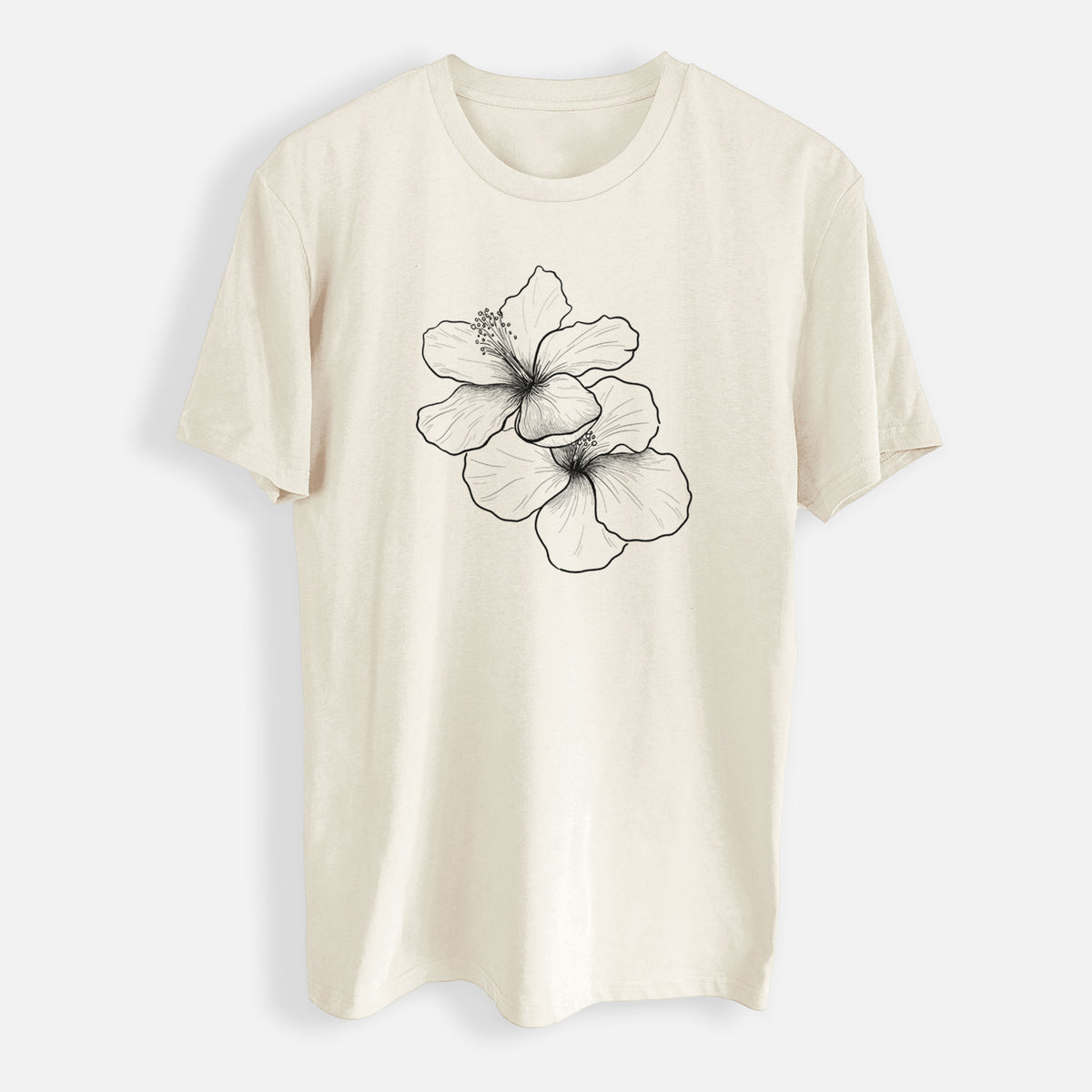 Hibiscus Flowers - Mens Everyday Staple Tee