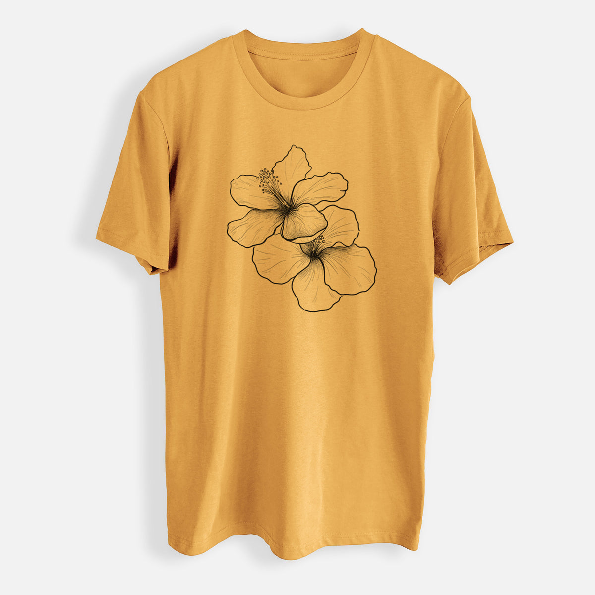 Hibiscus Flowers - Mens Everyday Staple Tee