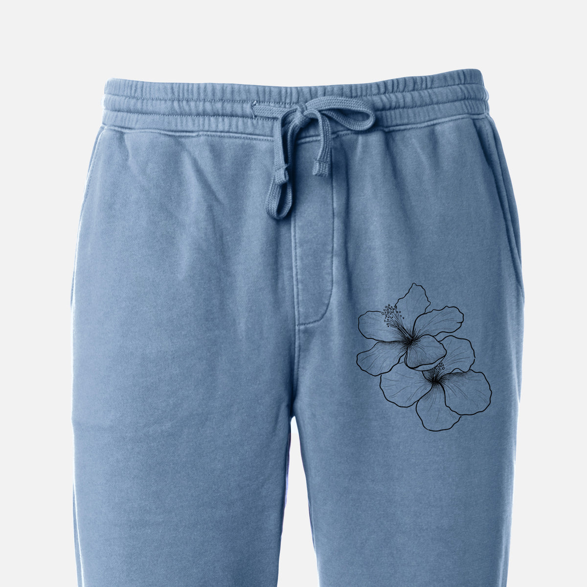 Hibiscus Flowers - Unisex Pigment Dyed Sweatpants