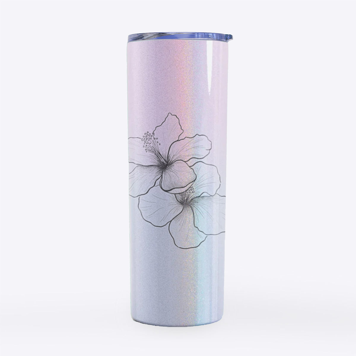 Hibiscus Flowers - 20oz Skinny Tumbler