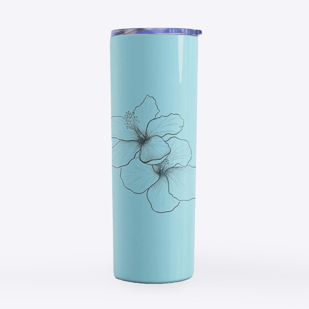 Hibiscus Flowers - 20oz Skinny Tumbler