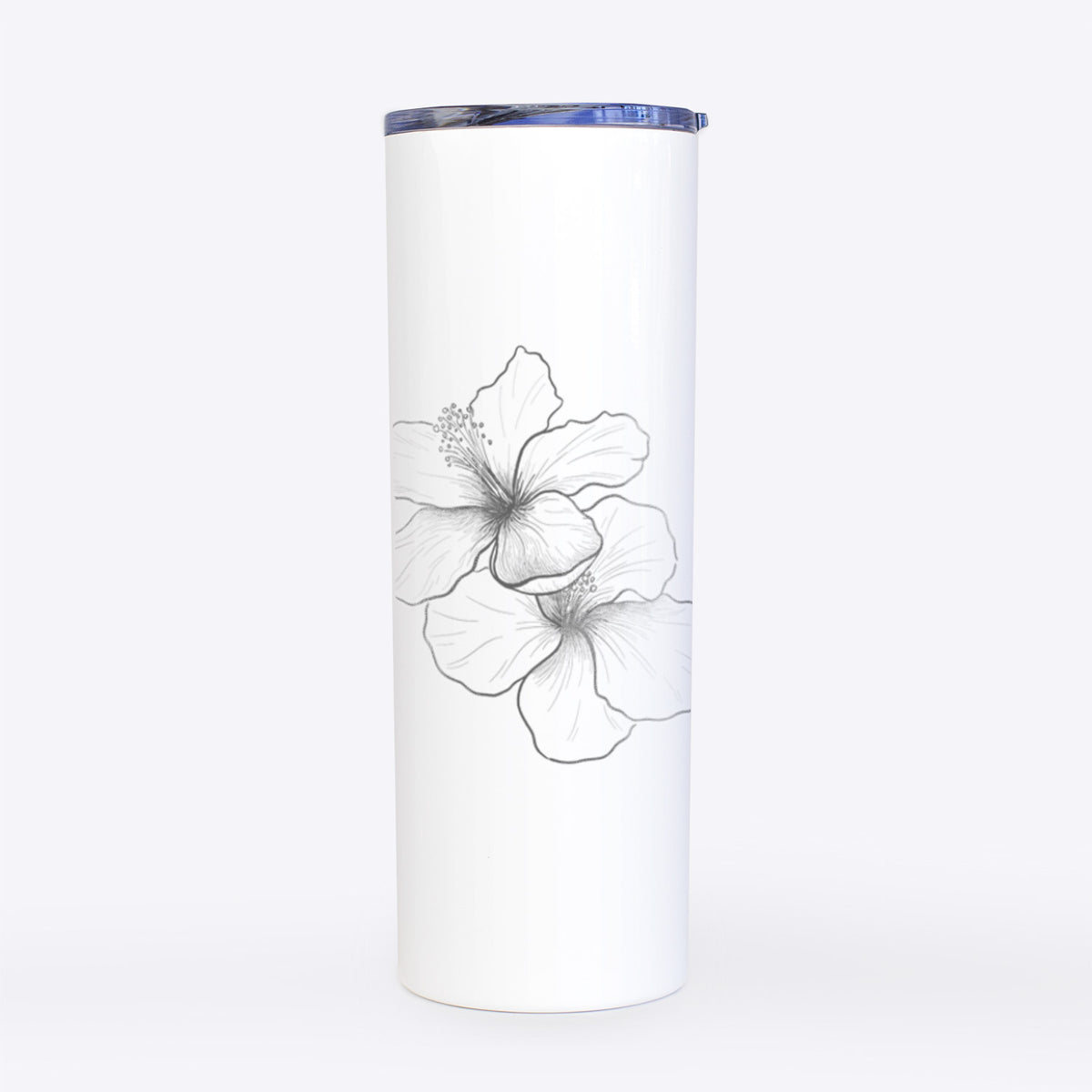 Hibiscus Flowers - 20oz Skinny Tumbler