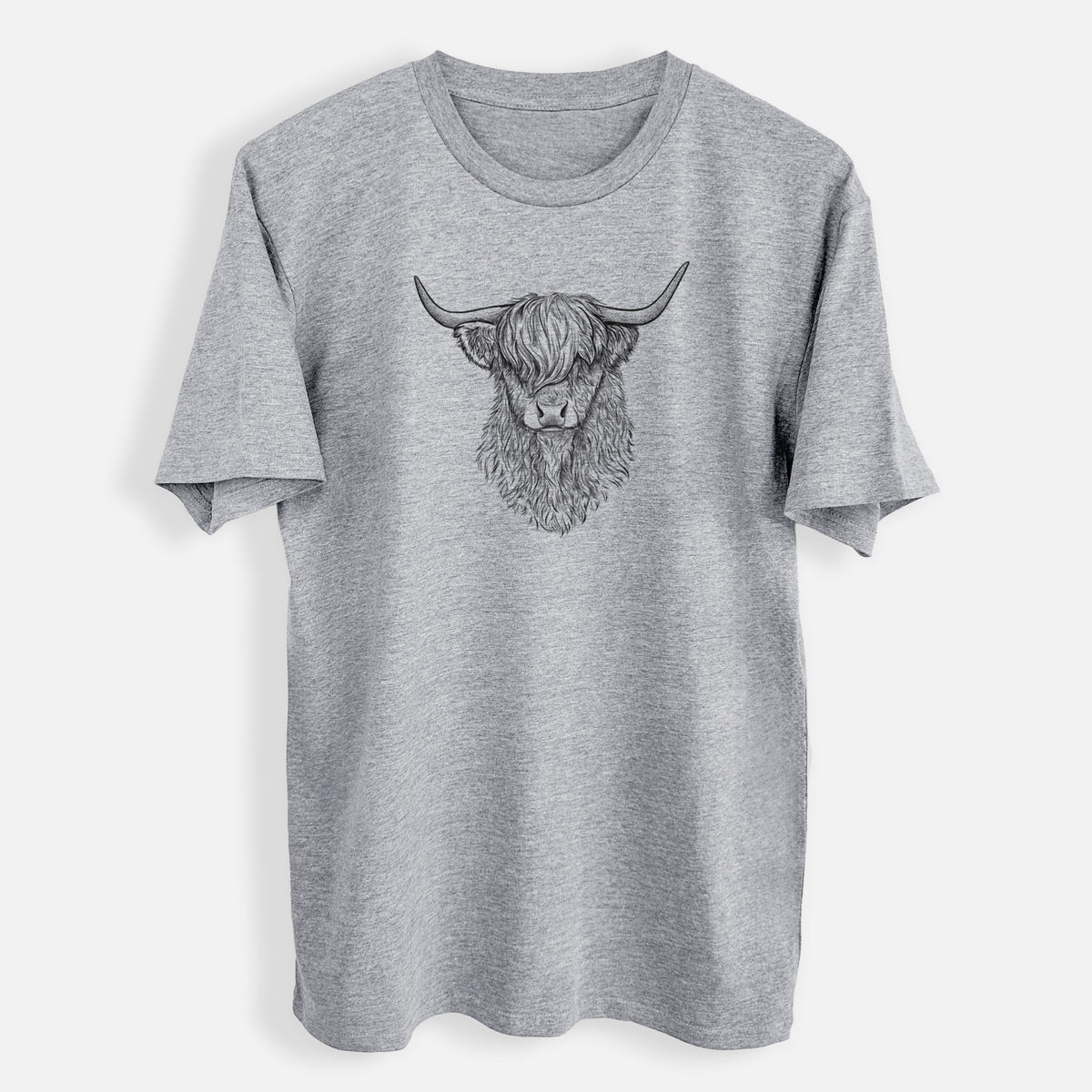 Scottish Highland Cow - Bos taurus taurus - Mens Everyday Staple Tee