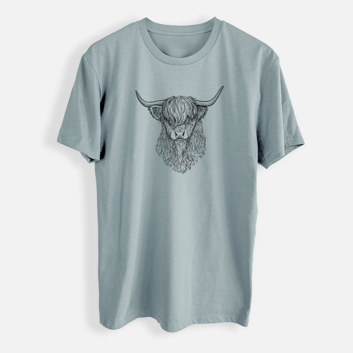 Scottish Highland Cow - Bos taurus taurus - Mens Everyday Staple Tee