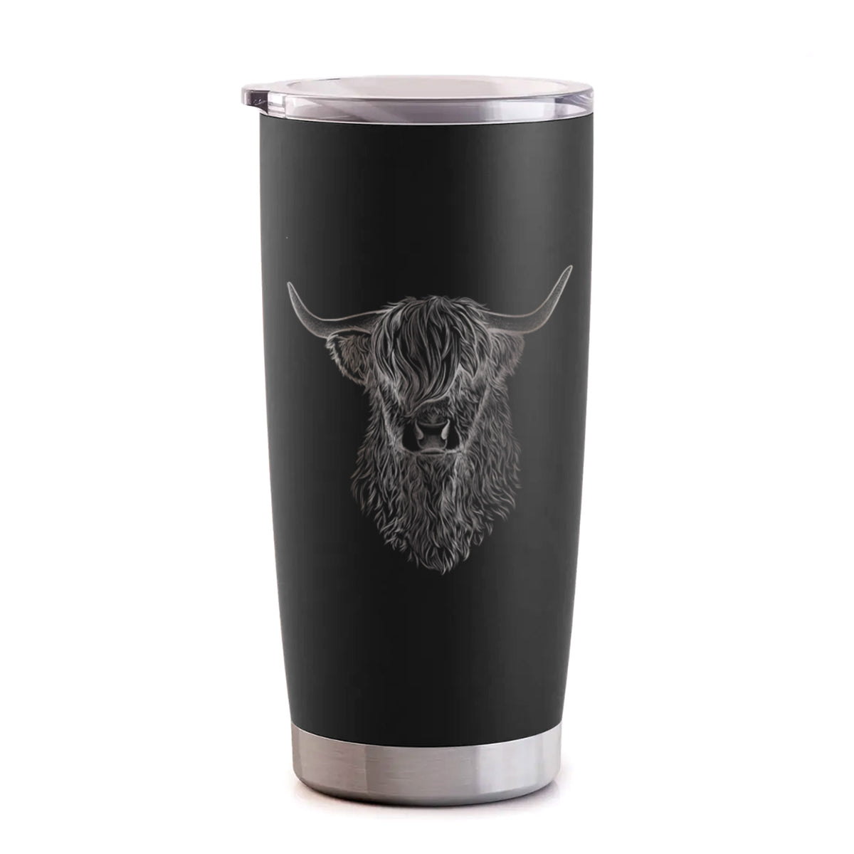 Scottish Highland Cow - Bos taurus taurus - 20oz Polar Insulated Tumbler