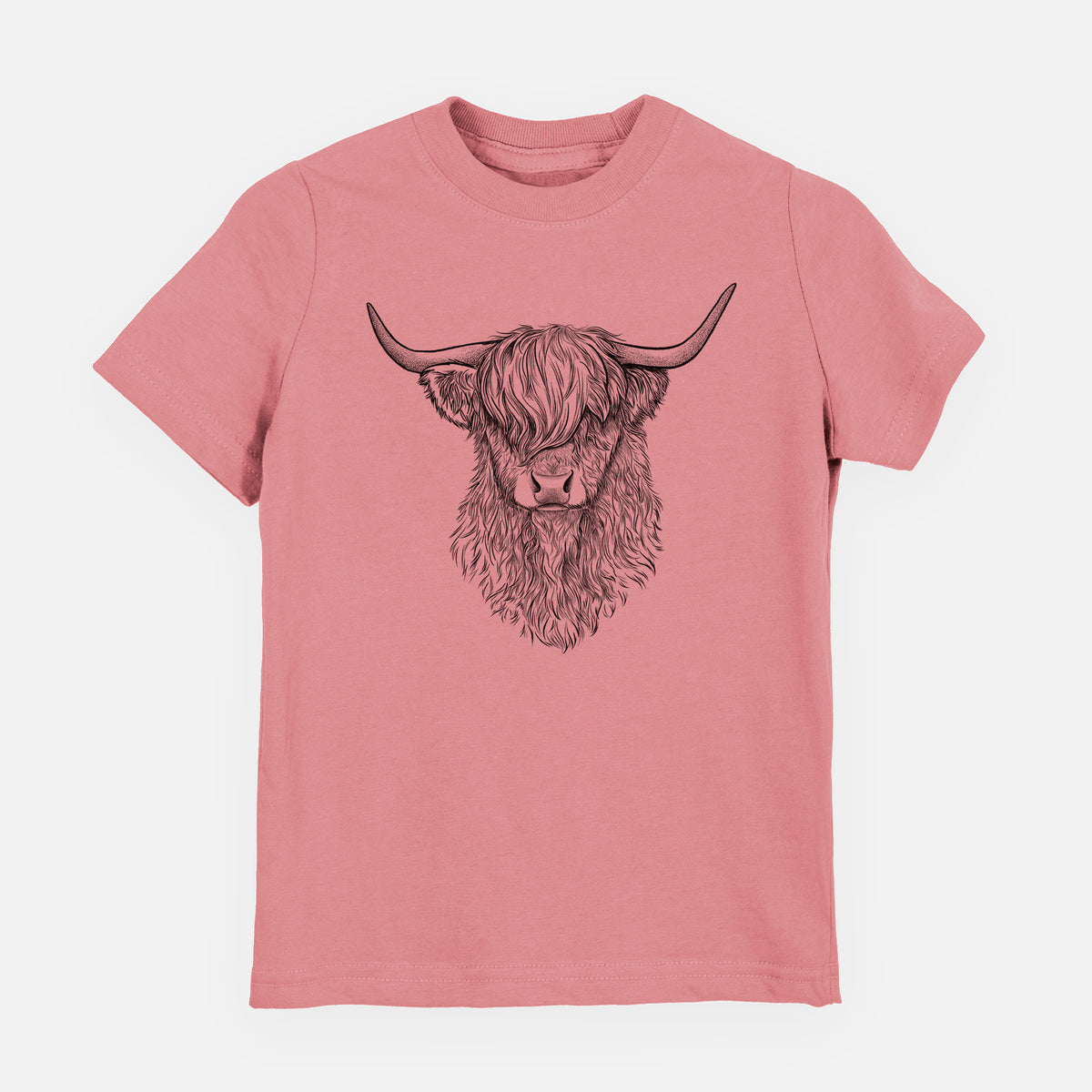 Scottish Highland Cow - Bos taurus taurus - Youth Shirt