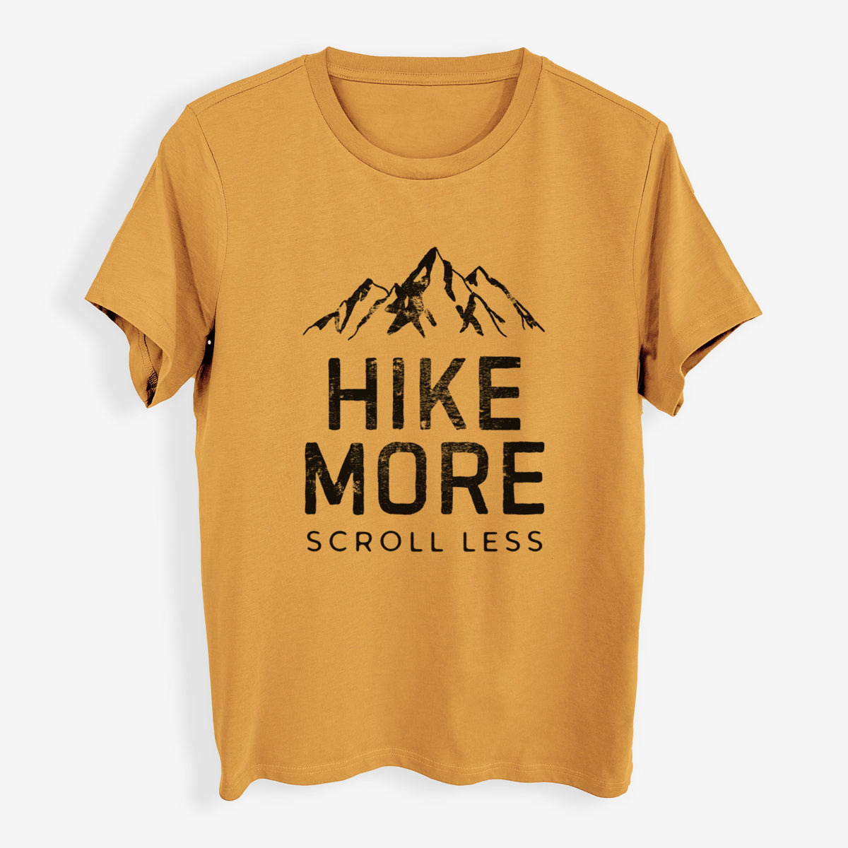 Hike More - Scroll Less - Womens Everyday Maple Tee