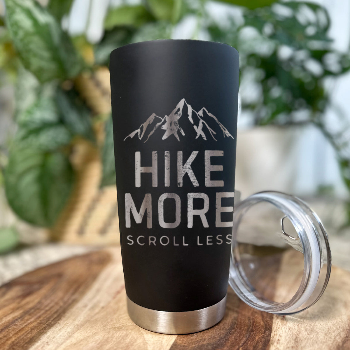 Hike More - Scroll Less - 20oz Polar Insulated Tumbler
