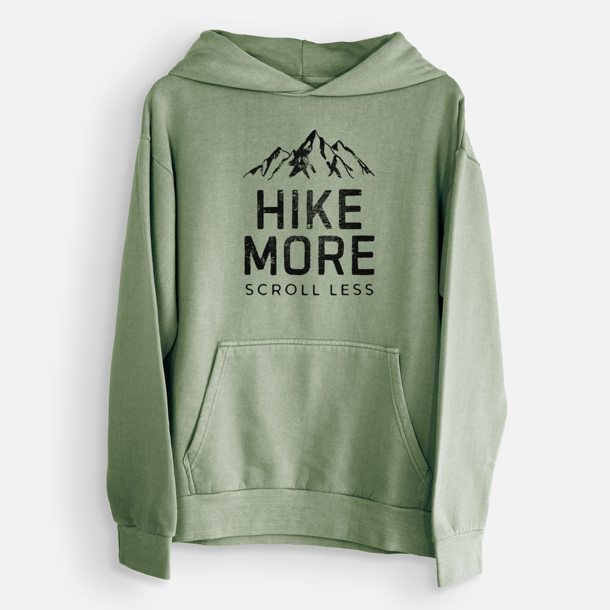 Hike More - Scroll Less  - Urban Heavyweight Hoodie