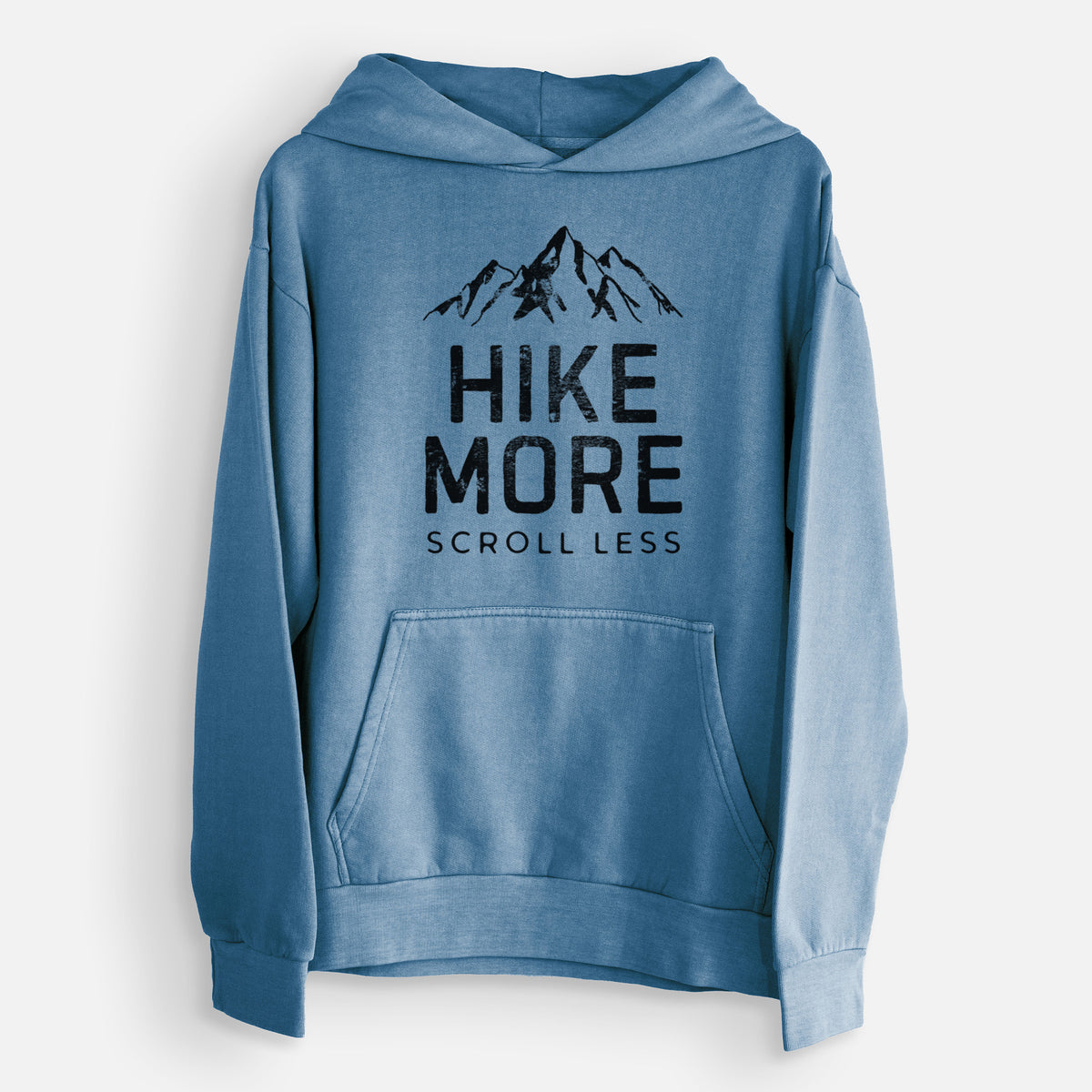 Hike More - Scroll Less  - Urban Heavyweight Hoodie