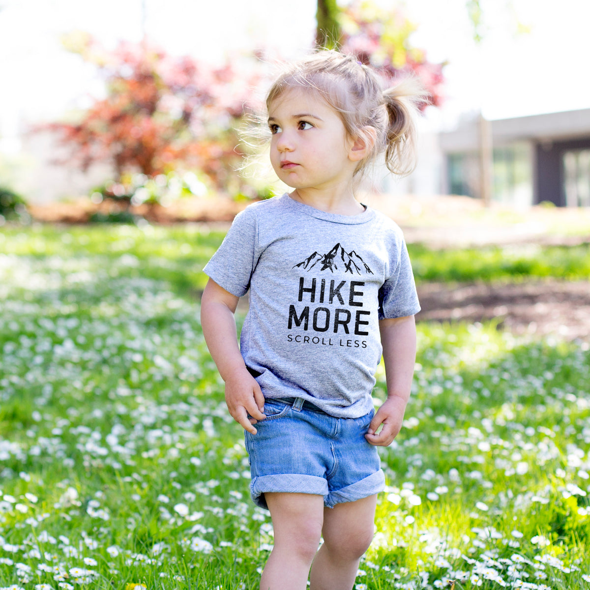 Hike More - Scroll Less - Kids Shirt