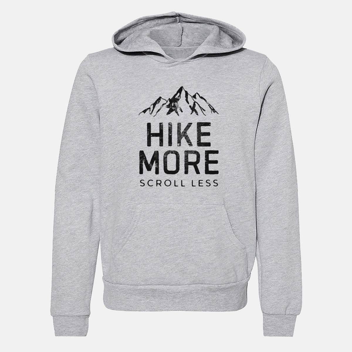 Hike More - Scroll Less - Youth Hoodie Sweatshirt