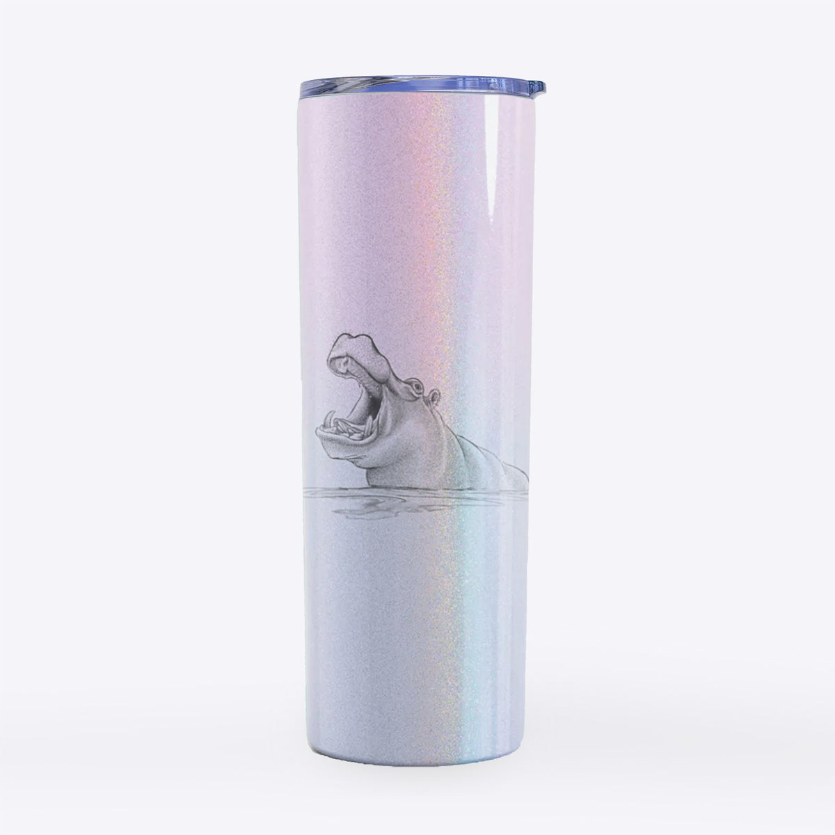 Hippo - Hippopotamus amphibius - 20oz Skinny Tumbler