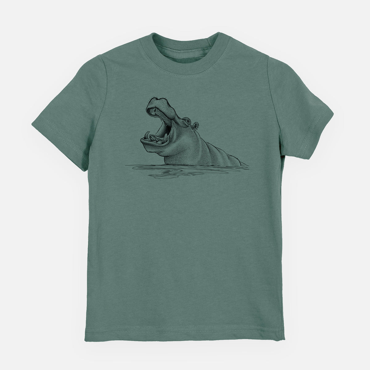 Hippo - Hippopotamus amphibius - Youth Shirt