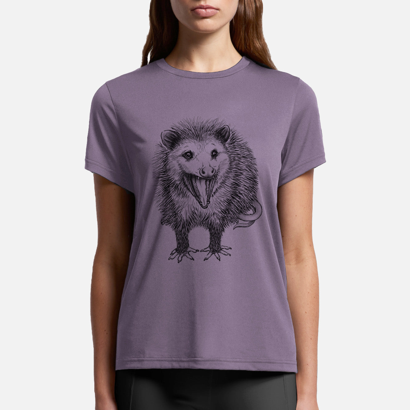 CLOSEOUT - Hissing Opossum - Womens Everyday Maple Tee