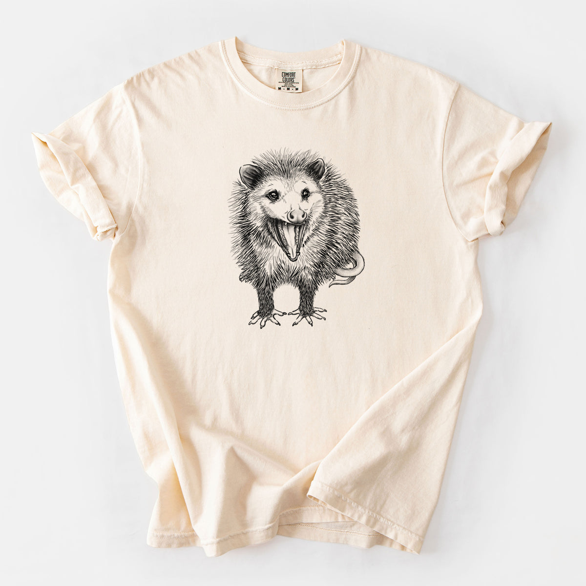 Hissing Opossum - Didelphidae - Unisex Comfort Colors Garment-Dyed Heavyweight T-shirt