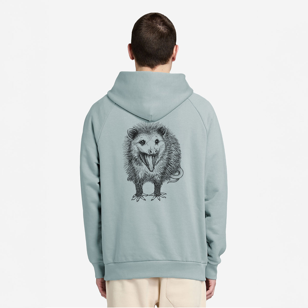 Hissing Opossum - Didelphidae - UltraLuxe Heavyweight French Terry Hoodie