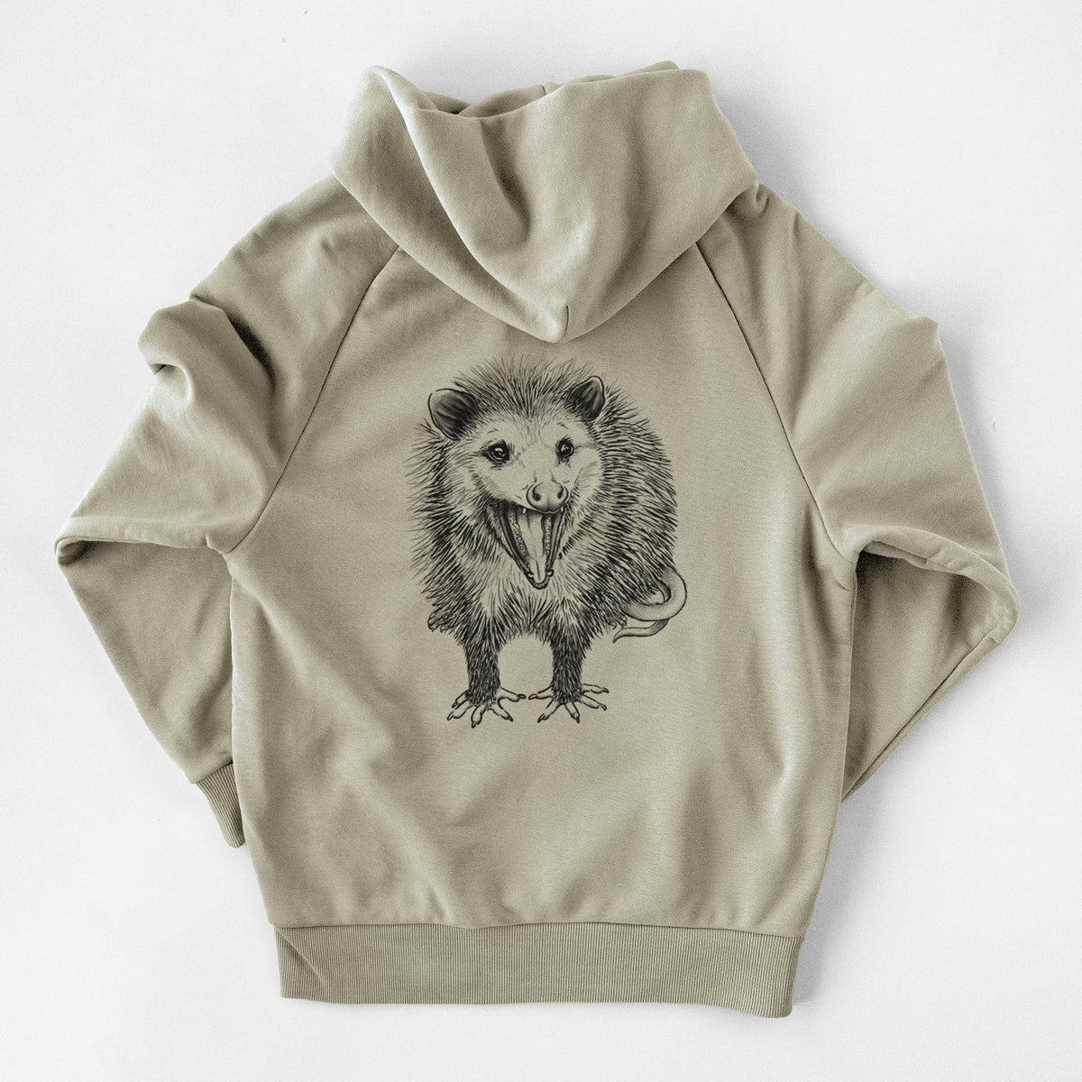 Hissing Opossum - Didelphidae - UltraLuxe Heavyweight French Terry Hoodie