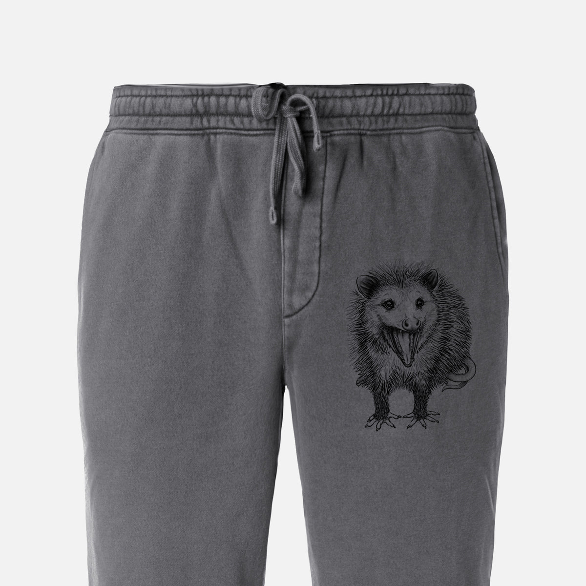 Hissing Opossum - Didelphidae - Unisex Pigment Dyed Sweatpants