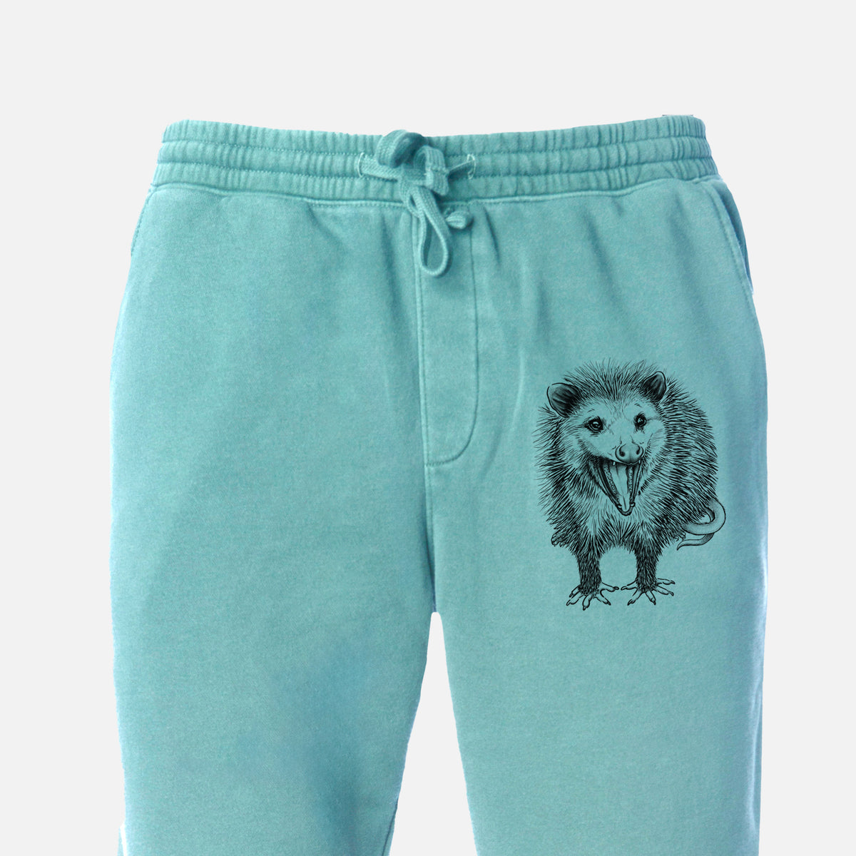 Hissing Opossum - Didelphidae - Unisex Pigment Dyed Sweatpants