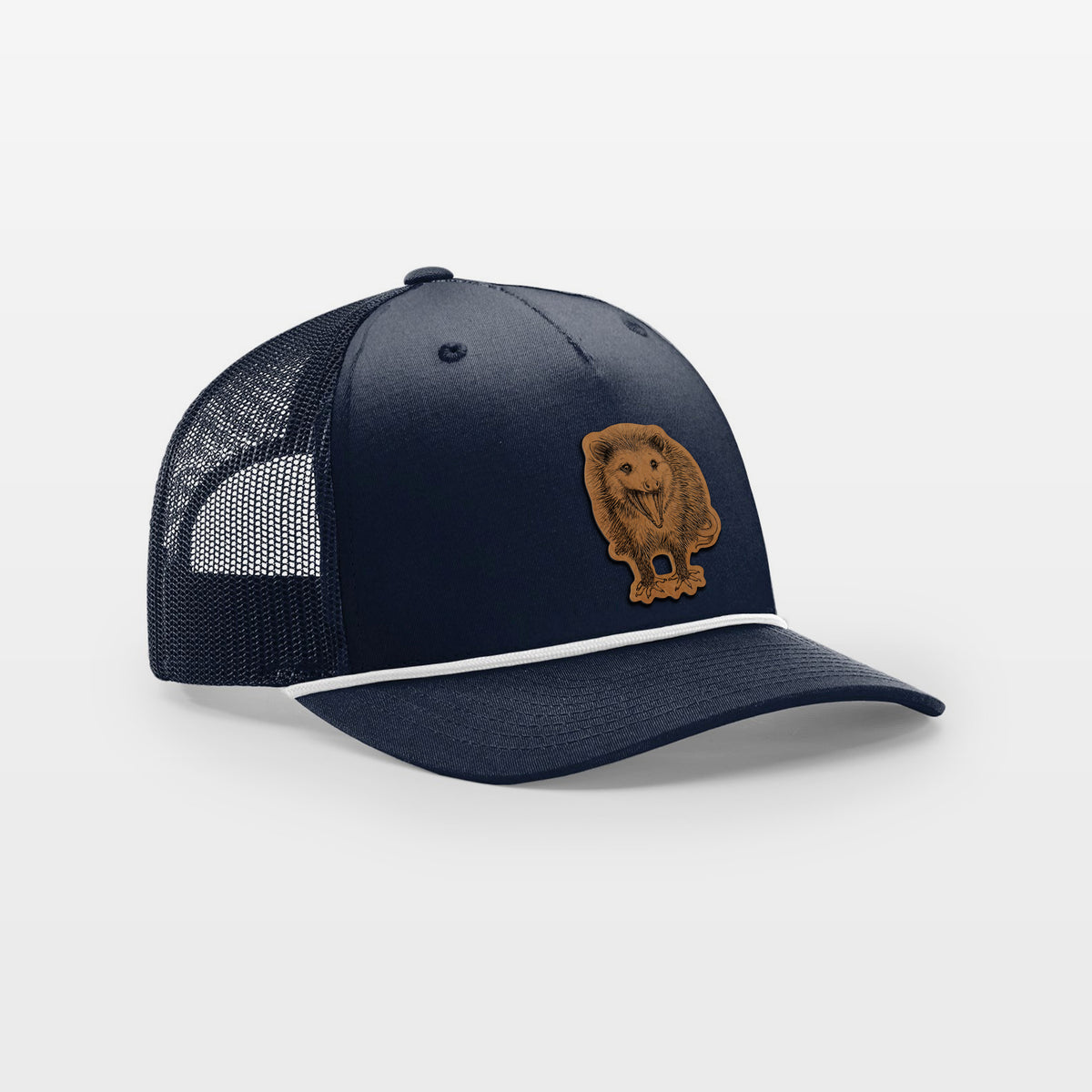 Hissing Opossum - Rope Trucker Hat