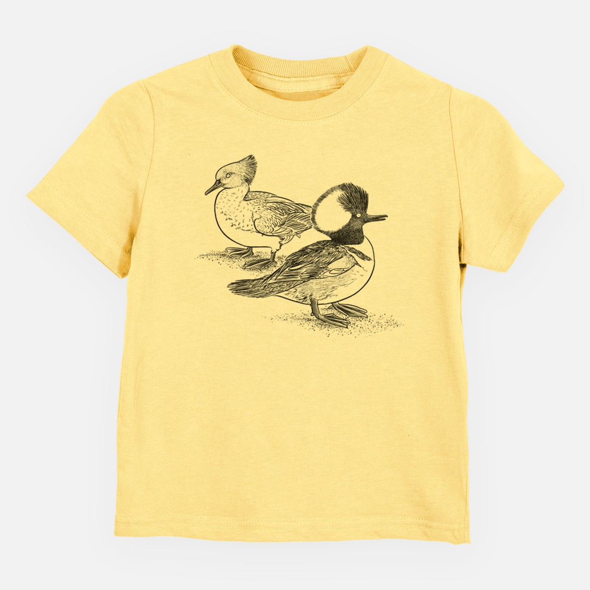Hooded Mergansers - Lophodytes cucullatus - Toddler/Youth Shirt