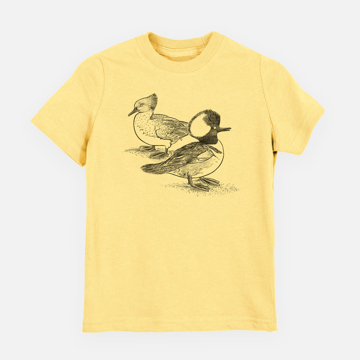 Hooded Mergansers - Lophodytes cucullatus - Toddler/Youth Shirt