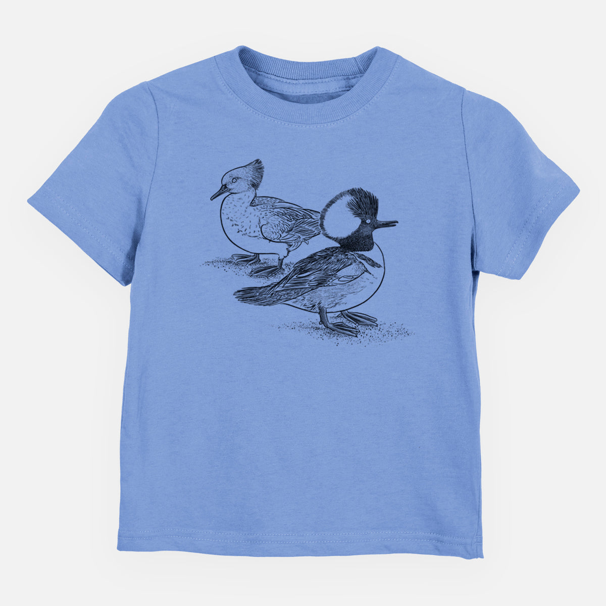 Hooded Mergansers - Lophodytes cucullatus - Toddler/Youth Shirt