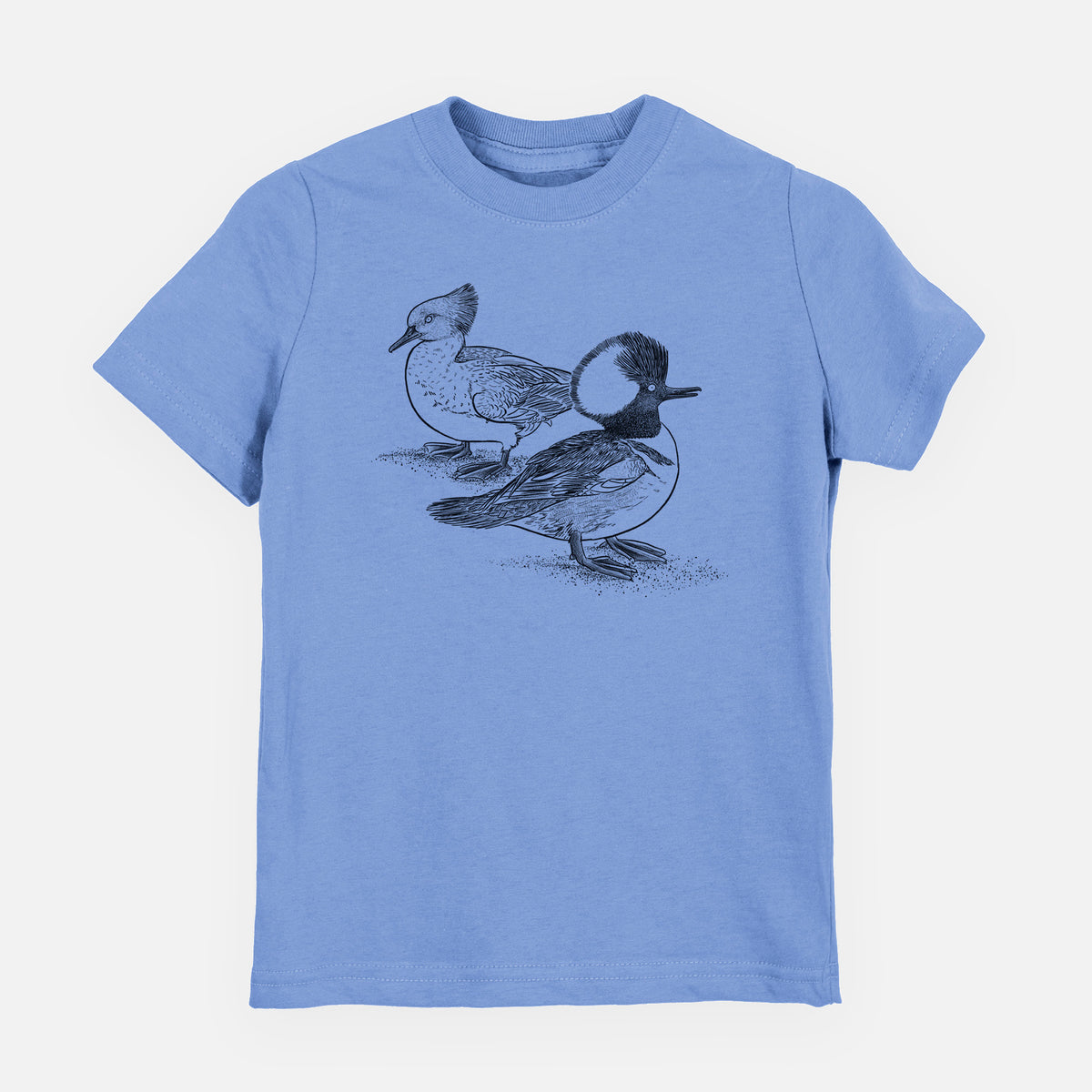 Hooded Mergansers - Lophodytes cucullatus - Toddler/Youth Shirt