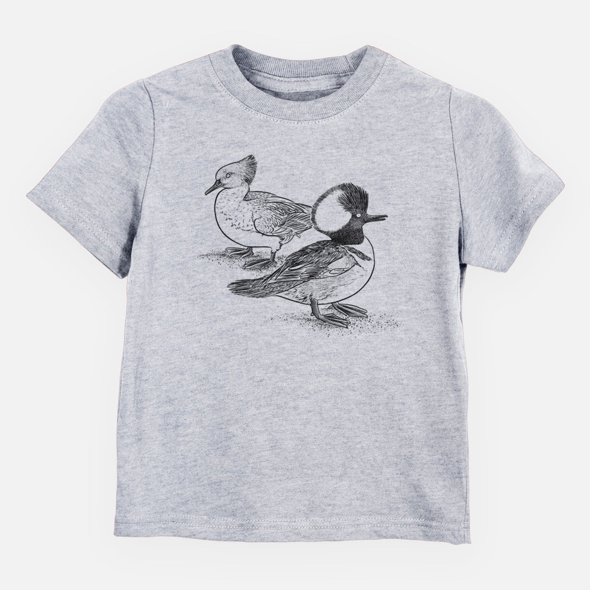 Hooded Mergansers - Lophodytes cucullatus - Toddler/Youth Shirt