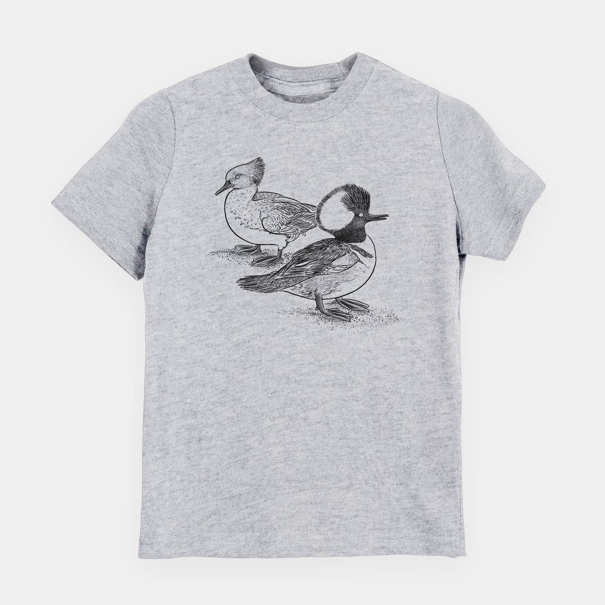Hooded Mergansers - Lophodytes cucullatus - Toddler/Youth Shirt