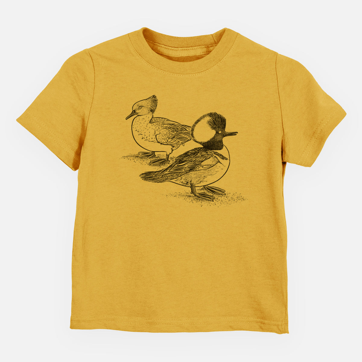 Hooded Mergansers - Lophodytes cucullatus - Toddler/Youth Shirt