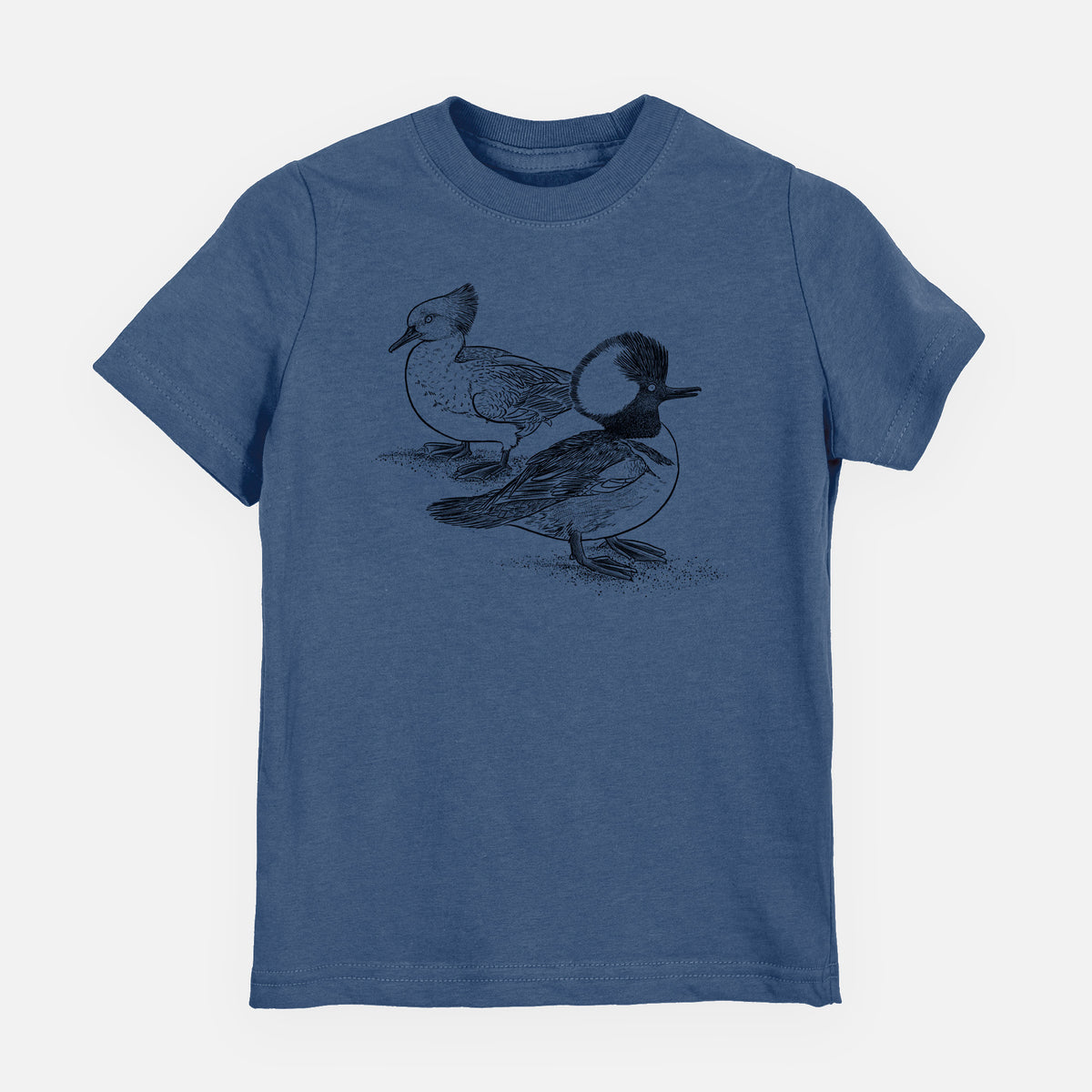 Hooded Mergansers - Lophodytes cucullatus - Toddler/Youth Shirt