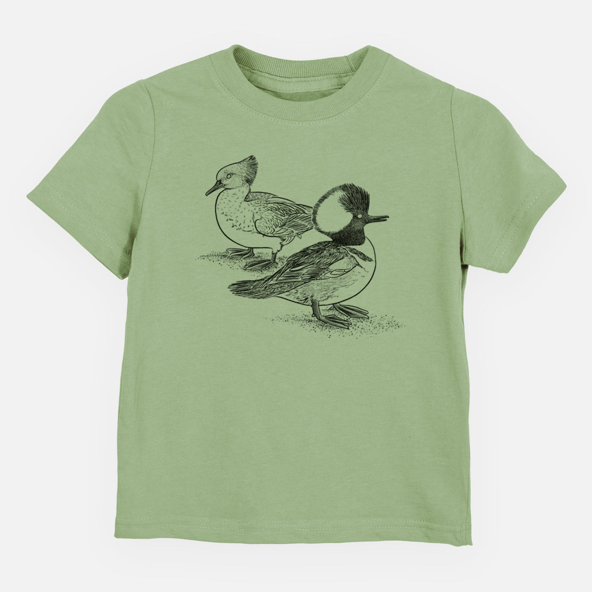 Hooded Mergansers - Lophodytes cucullatus - Toddler/Youth Shirt