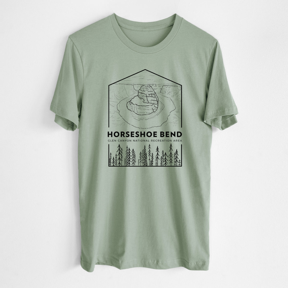 Horseshoe Bend - Glen Canyon National Recreation Area - Lightweight 100% Cotton Unisex Crewneck