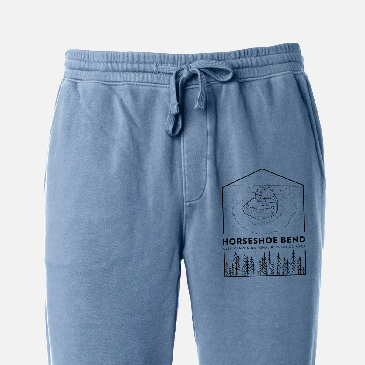 Horseshoe Bend - Glen Canyon National Recreation Area - Unisex Pigment Dyed Sweatpants