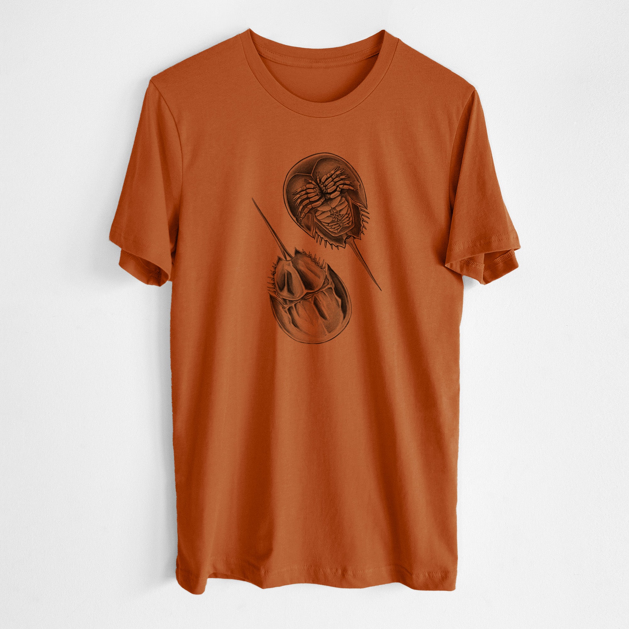 Atlantic Horseshoe Crab - Limulidae polyphemus - Lightweight 100% Cotton Unisex Crewneck