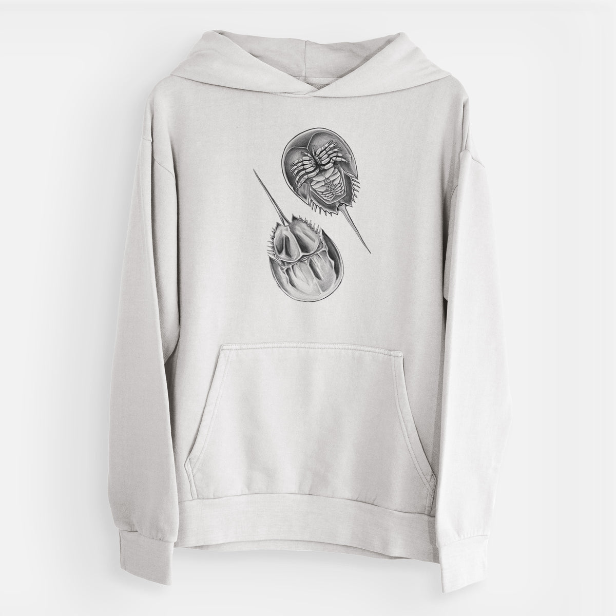 Atlantic Horseshoe Crab - Limulidae polyphemus  - Urban Heavyweight Hoodie