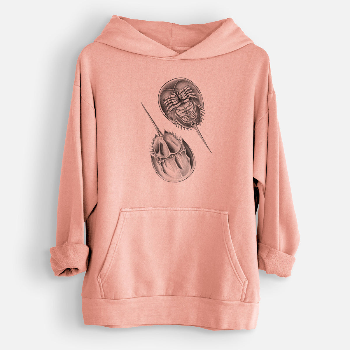 Atlantic Horseshoe Crab - Limulidae polyphemus  - Urban Heavyweight Hoodie