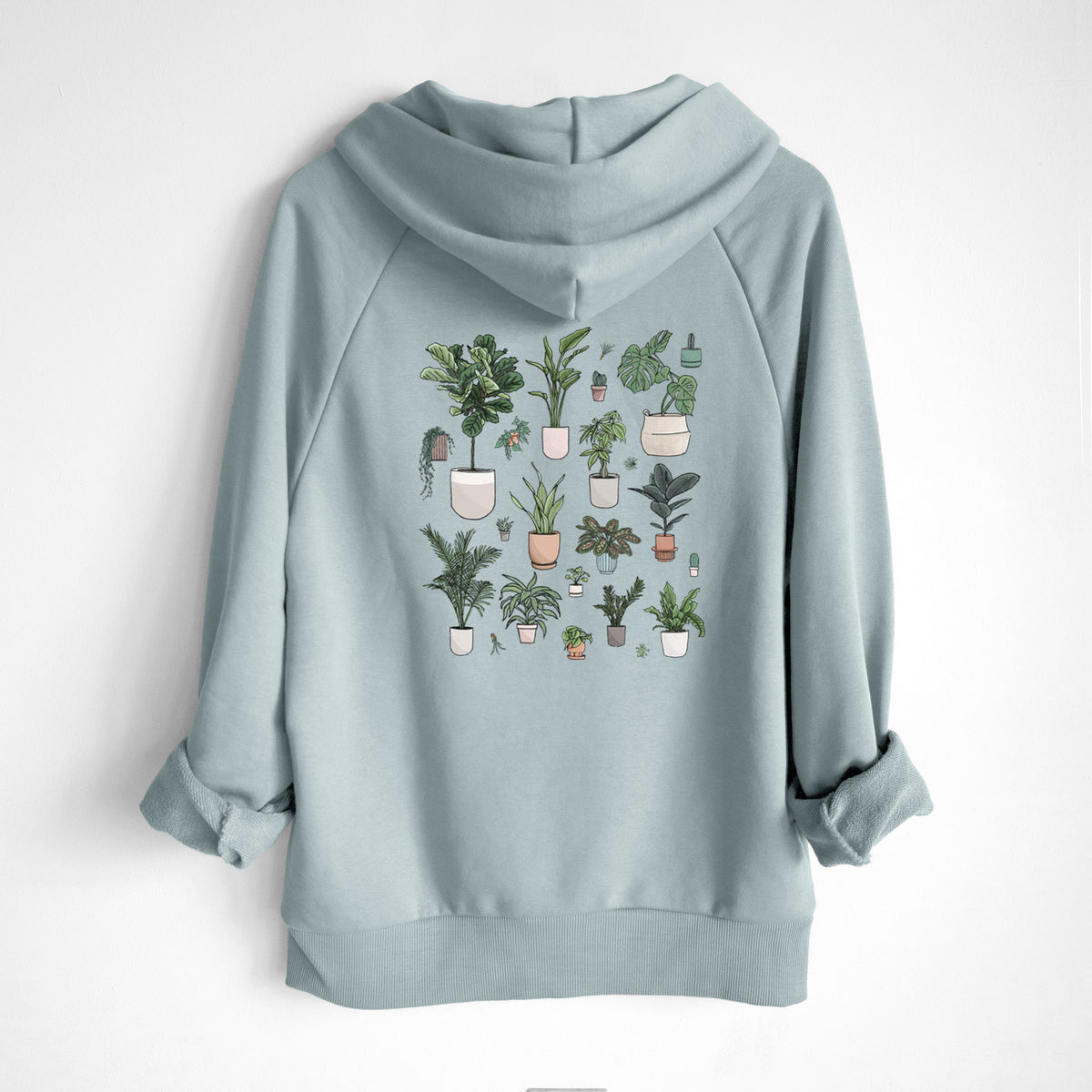 Collection of Houseplants - UltraLuxe Heavyweight French Terry Hoodie
