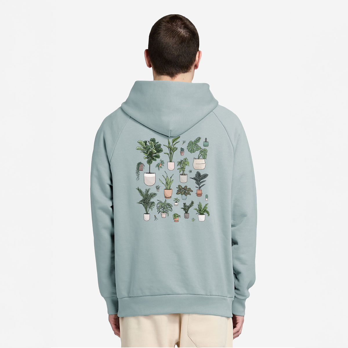Collection of Houseplants - UltraLuxe Heavyweight French Terry Hoodie