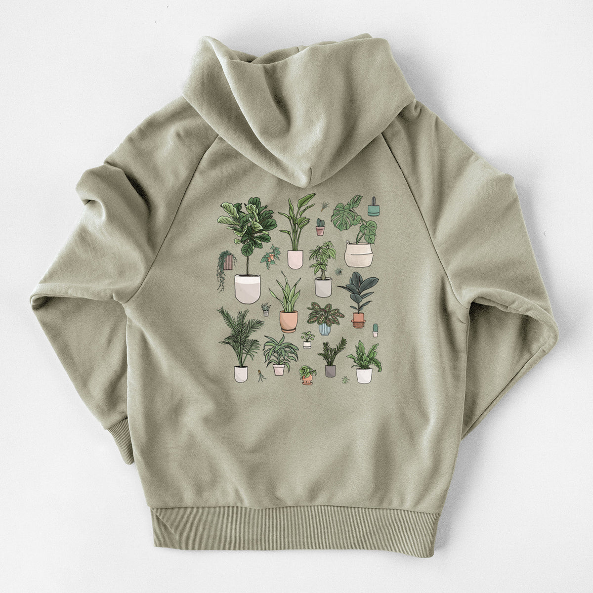 Collection of Houseplants - UltraLuxe Heavyweight French Terry Hoodie