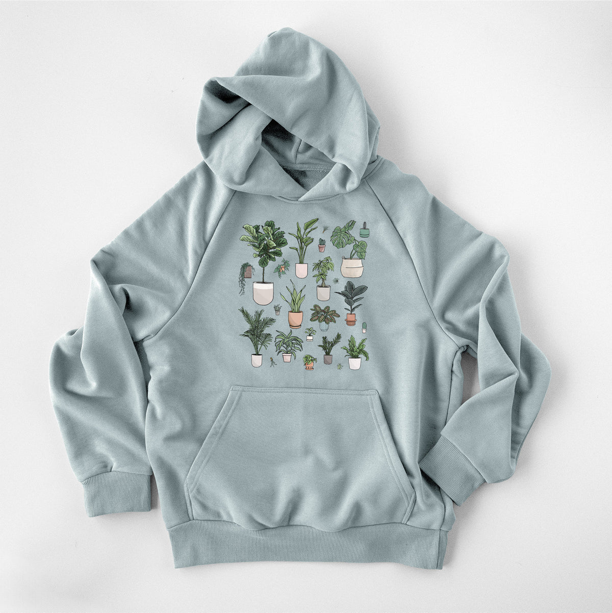 Collection of Houseplants - UltraLuxe Heavyweight French Terry Hoodie