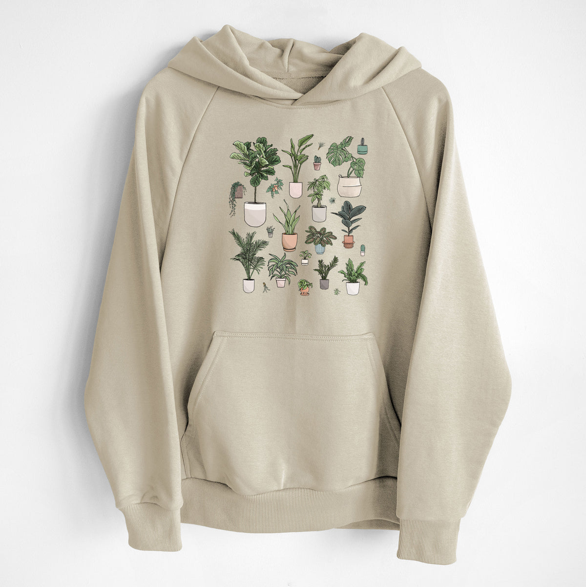 Collection of Houseplants - UltraLuxe Heavyweight French Terry Hoodie